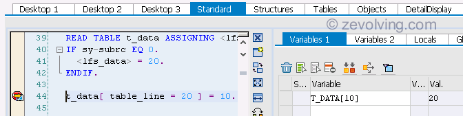 How to write modify statement in sap abap