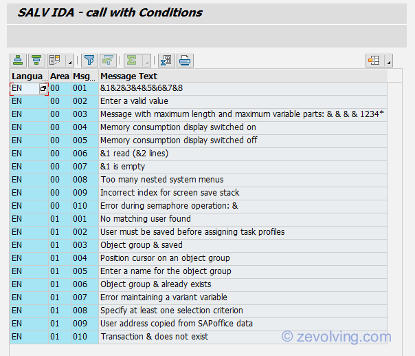 SALV_IDA_Call_With_Conditions